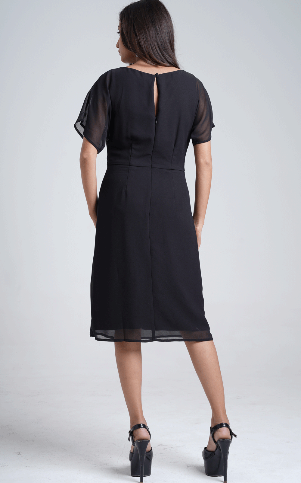 Dori floral Embroidered casual/ party wear dress