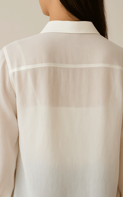Women's Embroidered white shirt