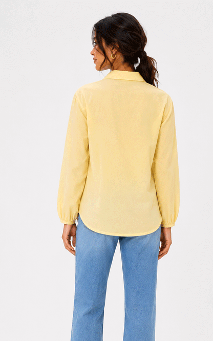 Flora - buttercup shirt