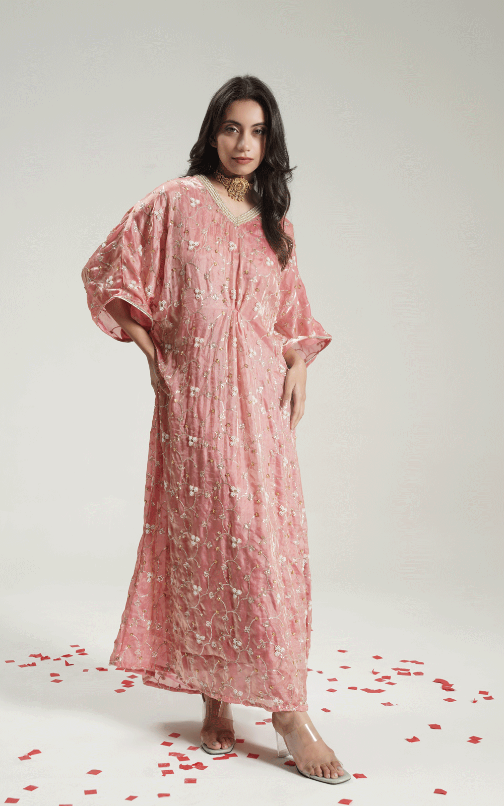 Sunset Serenity festive kaftan