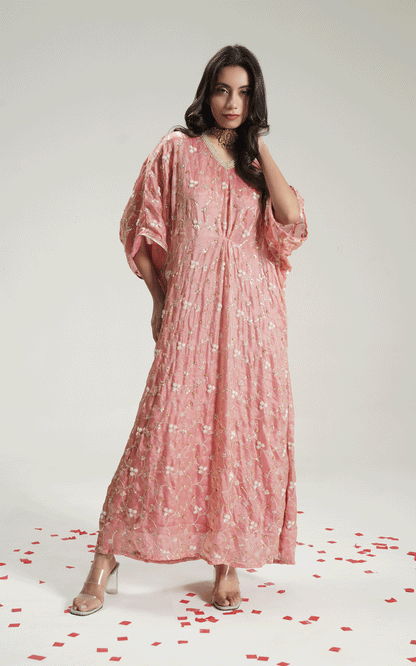 Sunset Serenity festive kaftan