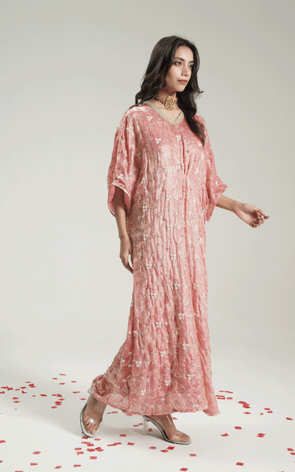 Sunset Serenity festive kaftan