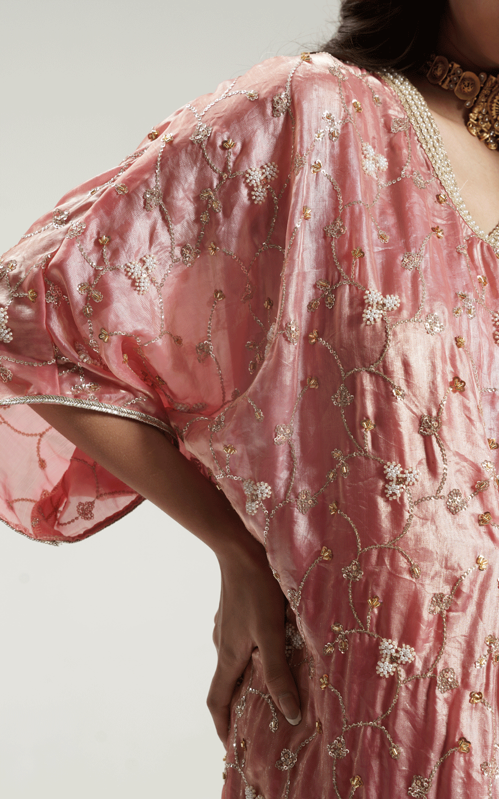 Sunset Serenity festive kaftan