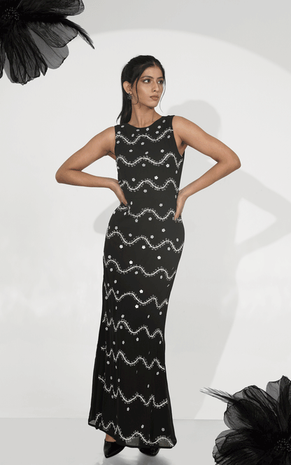 Dream weave maxi dress