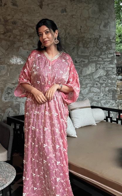 Sunset Serenity festive kaftan
