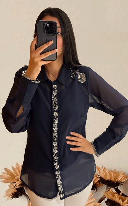 Embellished Women's Shirt