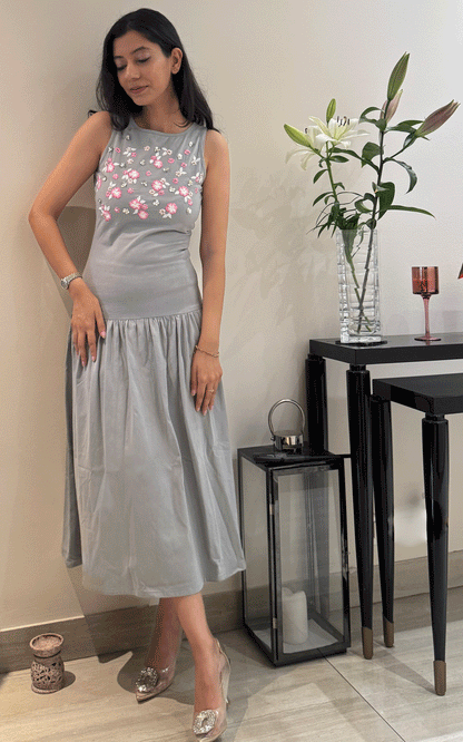Bloom grace party wear dress.