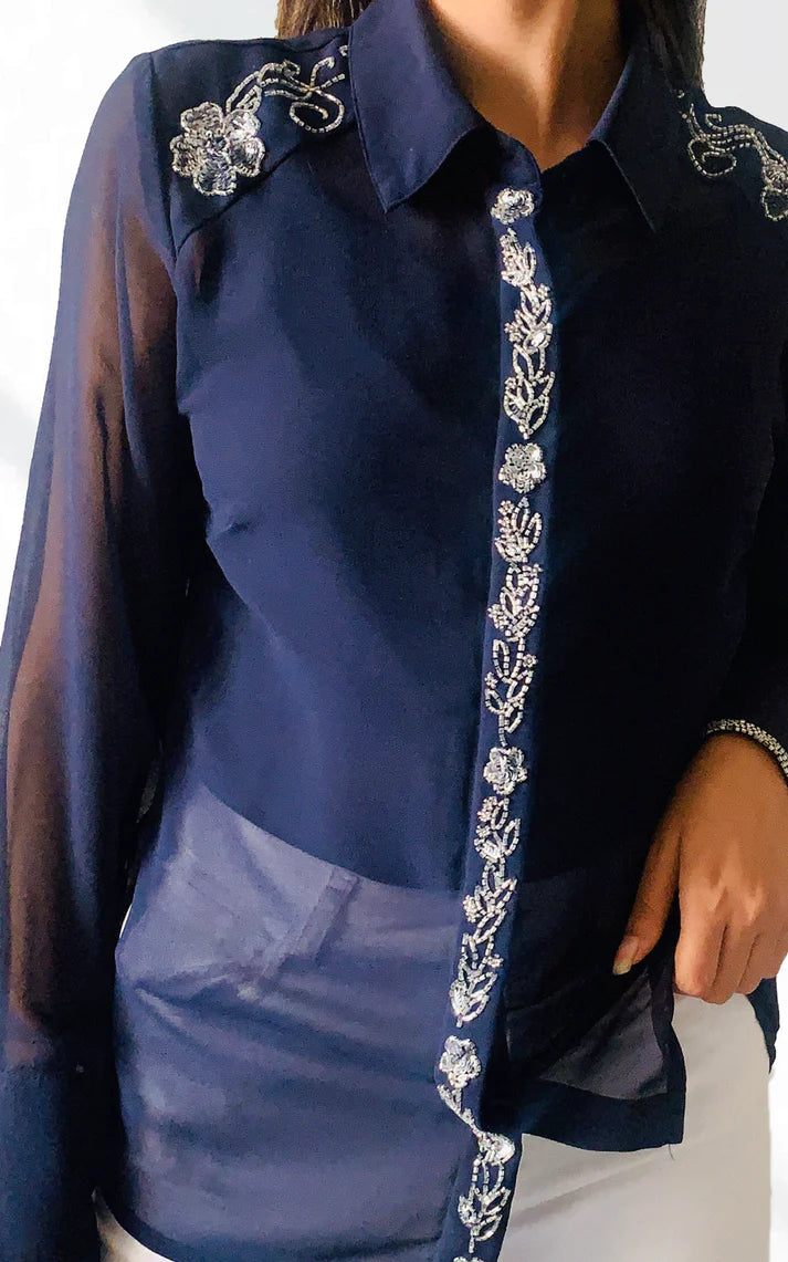 Embellished Women's Shirt